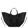Cyme Edition Textured Black with Ecru Stitching