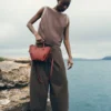 Cyme Tote Nano Edition Textured Terracotta