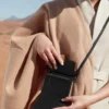 Numéro Sept Crossbody Wallet Edition Textured Black
