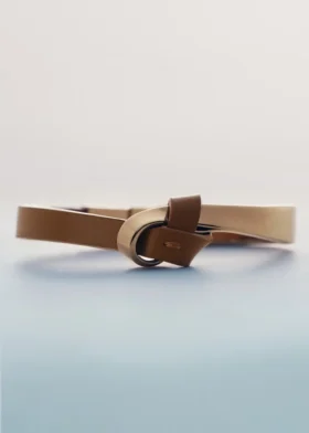 Ormé Bangle Edition Gold Gilded with Camel Leather