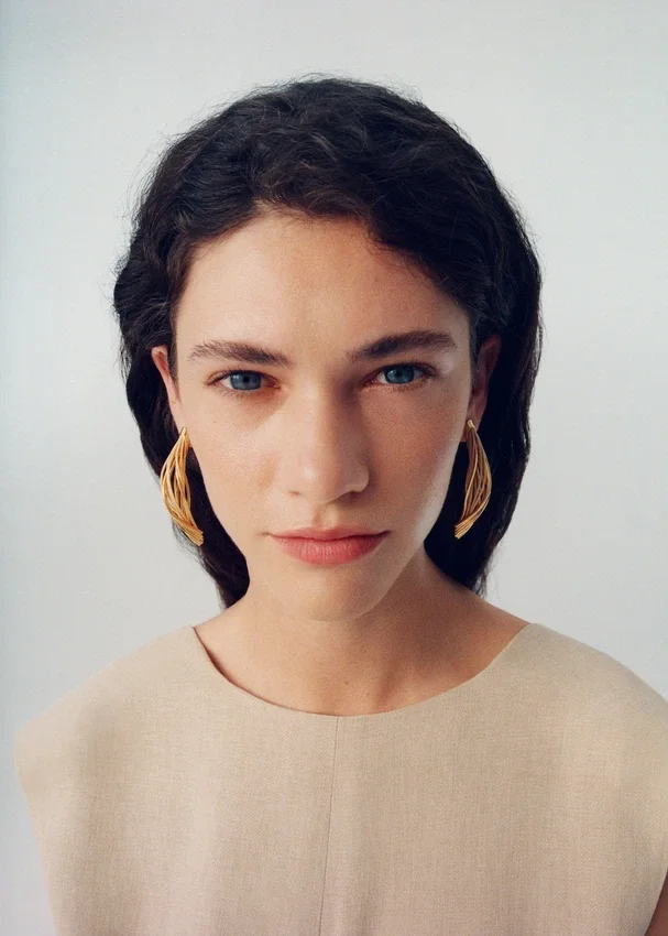 Rozo Drop Earrings Edition Rattan